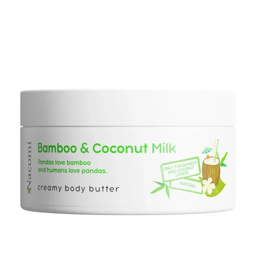 Nacomi - Manteca corporal cremosa - bambú y leche de coco 100ml.webp