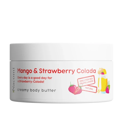 Nacomi - Manteca corporal cremosa - mango y fresa colada 100 ml.webp