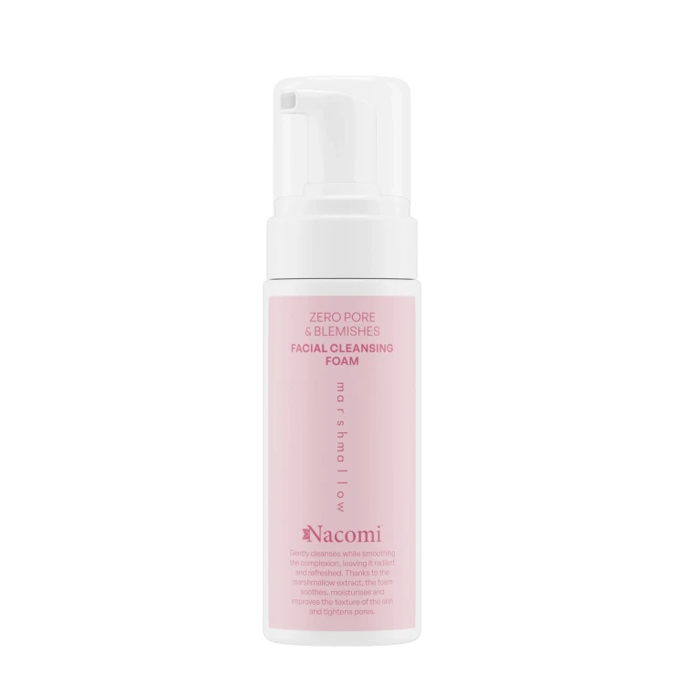 Nacomi - Zero pore & blemishes - Espuma limpiadora facial - Marshmallow 150ml.webp