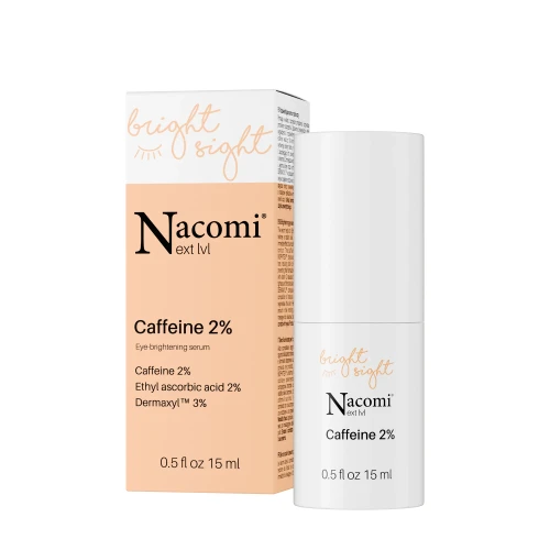 Nacomi Next Lvl - Sérum iluminador para el contorno de ojos Cafeina 2% 15ml.webp