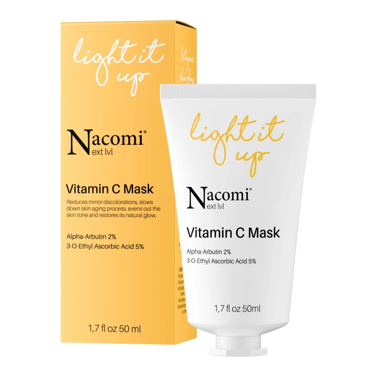 Mascarilla facial iluminadora con vitamina C 50ml.webp