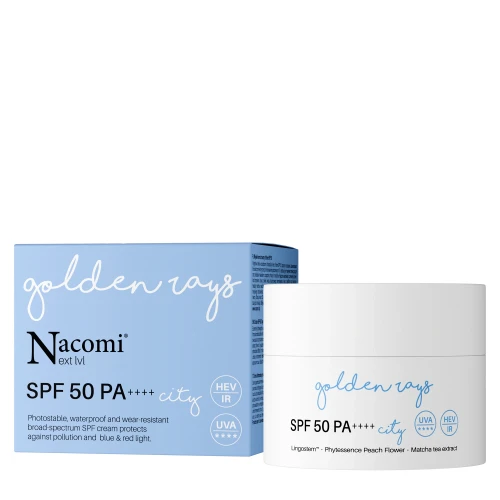 Nacomi Next Lvl - Crema facial urbana con factor solar SPF 50 - 50ml.webp