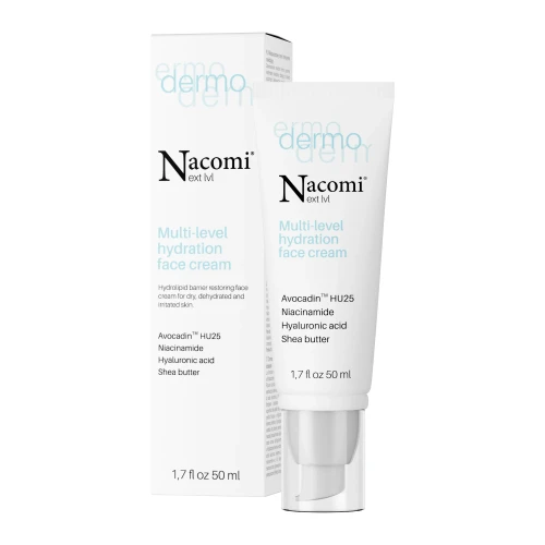 Nacomi Next Lvl Dermo - Crema multinivel de hidratación intensiva 50ml.webp