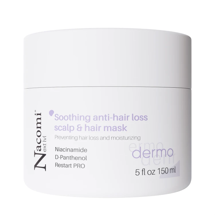 Mascarilla calmante para el cuero cabelludo y el cabello, anti-caída 150ml.webp